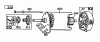 Toro 57360 (11-32) - 11-32 Lawn Tractor, 1980 (0000001-0999999) Ersatzteile BRIGGS & STRATTON MODEL 252707-0177-01 (MODEL 57360)