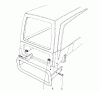 Toro 57360 (11-32) - 11-32 Lawn Tractor, 1980 (0000001-0999999) Ersatzteile EASY-EMPTY GRASS CATCHER MODEL 59111 #2