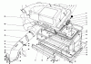 Toro 57360 (11-32) - 11-32 Lawn Tractor, 1980 (0000001-0999999) Ersatzteile EASY FILL GRASS CATCHER MODEL 59120 #1