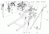 Toro 57300 (8-32) - 8-32 Front Engine Rider, 1983 (3000001-3999999) Ersatzteile 36" SNOWTHROWER ATTACHMENT MODEL 59136 (OPTIONAL)