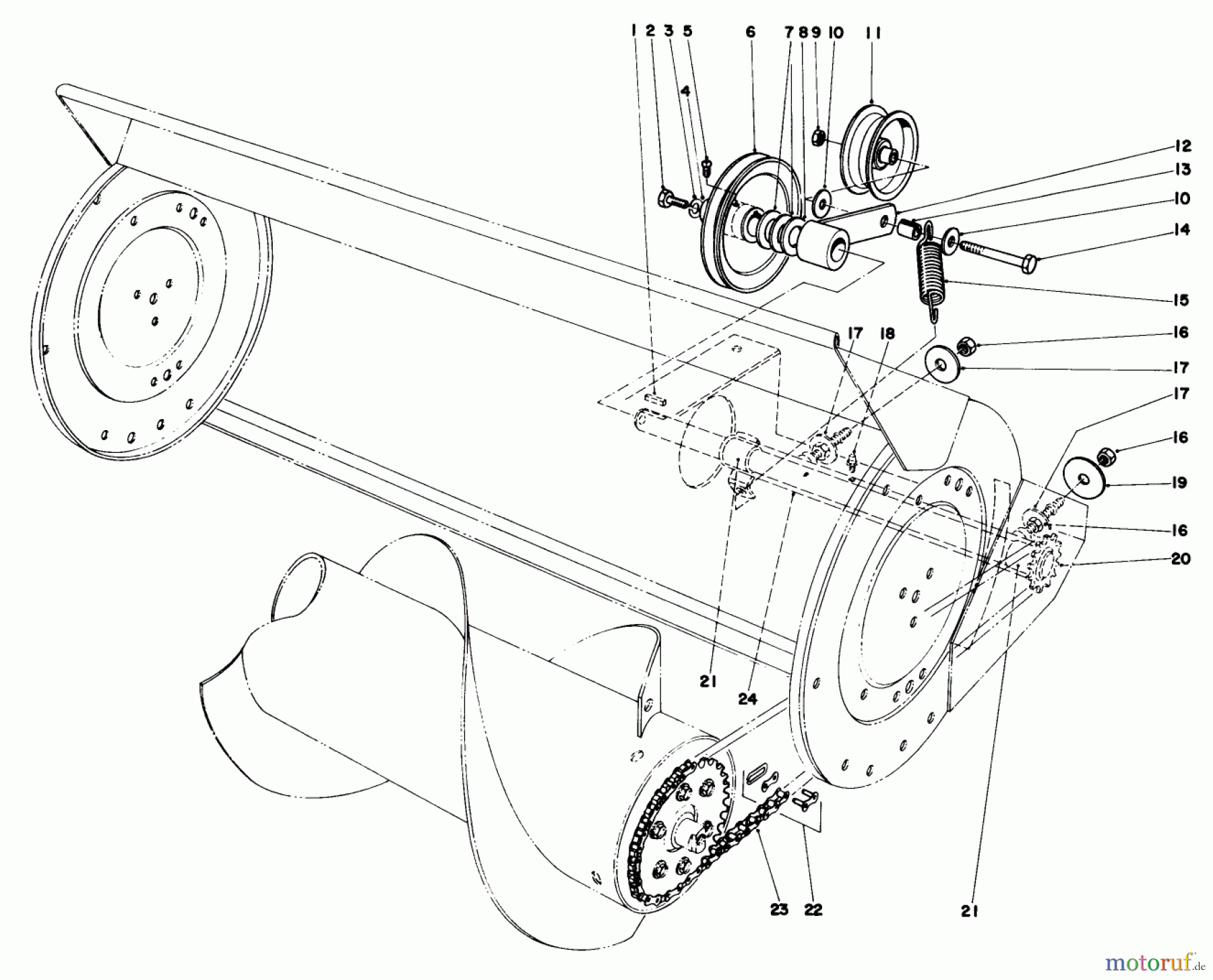 Toro Neu Mowers, Lawn & Garden Tractor Seite 1 57300 (8-32) - Toro 8-32 Front Engine Rider, 1983 (3000001-3999999) 36