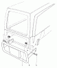 Toro 57300 (8-32) - 8-32 Front Engine Rider, 1983 (3000001-3999999) Ersatzteile BUMPER KIT MODEL NO. 59102 (OPTIONAL)