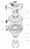 Toro 57300 (8-32) - 8-32 Front Engine Rider, 1983 (3000001-3999999) Ersatzteile CLUTCH ASSEMBLY NO. 44-0770