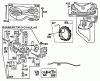 Toro 57300 (8-32) - 8-32 Front Engine Rider, 1983 (3000001-3999999) Ersatzteile ENGINE BRIGGS & STRATTON MODEL 252707-0230-01 (MODEL 57360) #1