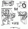 Toro 57300 (8-32) - 8-32 Front Engine Rider, 1983 (3000001-3999999) Ersatzteile ENGINE BRIGGS & STRATTON MODEL 252707-0637-01 (MODEL 57360) #1