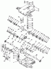 Toro 57300 (8-32) - 8-32 Front Engine Rider, 1983 (3000001-3999999) Ersatzteile PEERLESS TRANSAXLE MODEL 801C