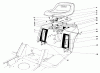 Toro 57300 (8-32) - 8-32 Front Engine Rider, 1983 (3000001-3999999) Ersatzteile REAR BODY & SEAT ASSEMBLY