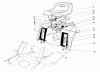 Toro 57300 (8-32) - 8-32 Front Engine Rider, 1985 (5000001-5999999) Ersatzteile REAR BODY & SEAT ASSEMBLY