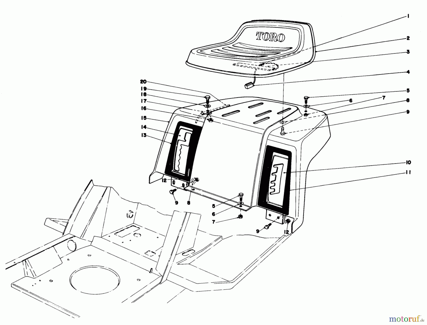  Toro Neu Mowers, Lawn & Garden Tractor Seite 1 57305 - Toro 32