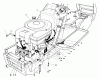 Toro 57356 (11-42) - 11-42 Lawn Tractor, 1978 (8000001-8999999) Ersatzteile ENGINE ASSEMBLY