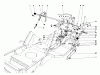 Toro 57356 (11-42) - 11-42 Lawn Tractor, 1979 (9000001-9999999) Ersatzteile SHIFT & CLUTCH ASSEMBLY