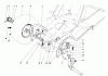 Toro 57356 (11-42) - 11-42 Lawn Tractor, 1980 (0000001-0999999) Ersatzteile FRONT AXLE ASSEMBLY