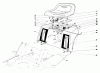 Toro 57356 (11-42) - 11-42 Lawn Tractor, 1980 (0000001-0999999) Ersatzteile REAR BODY & SEAT ASSEMBLY
