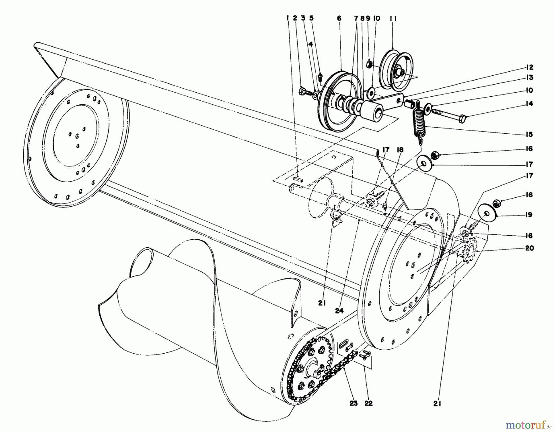 Toro Neu Mowers, Lawn & Garden Tractor Seite 1 57357 (11-44) - Toro 11-44 Lawn Tractor, 1982 (2000001-2999999) 36
