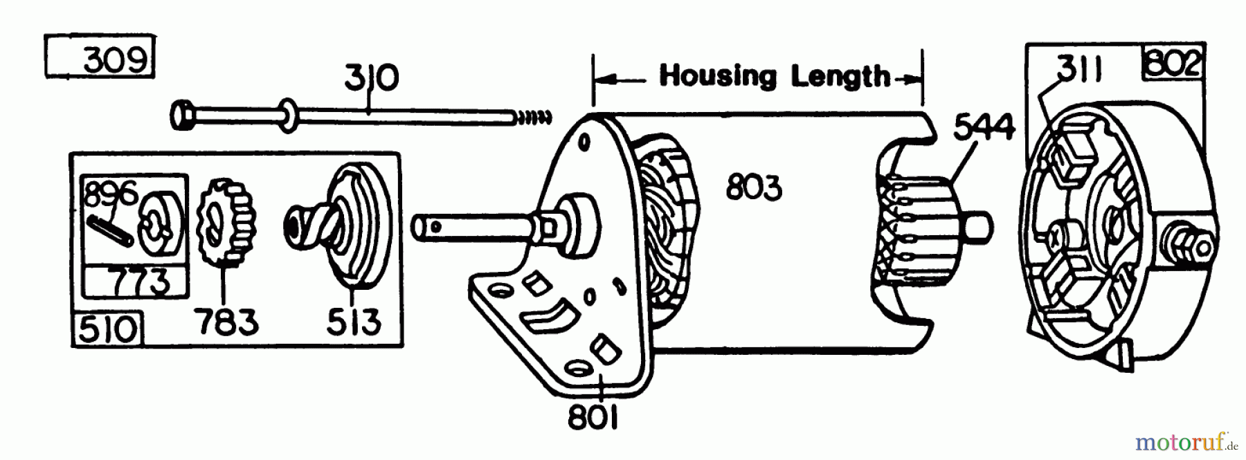 Toro Neu Mowers, Lawn & Garden Tractor Seite 1 57357 (11-44) - Toro 11-44 Lawn Tractor, 1982 (2000001-2999999) BRIGGS & STRATTON MODEL 252707-0230-01 #2