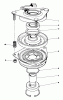 Toro 57357 (11-44) - 11-44 Lawn Tractor, 1982 (2000001-2999999) Ersatzteile CLUTCH ASSEMBLY NO. 44-0770