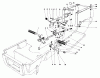 Toro 57356 (11-42) - 11-42 Lawn Tractor, 1983 (3000001-3999999) Ersatzteile BRAKE & CLUTCH PEDAL ASSEMBLY