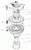 Toro 57356 (11-42) - 11-42 Lawn Tractor, 1983 (3000001-3999999) Ersatzteile CLUTCH ASSEMBLY NO. 44-0770