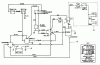 Toro 57356 (11-42) - 11-42 Lawn Tractor, 1983 (3000001-3999999) Ersatzteile ELECTRICAL DIAGRAM