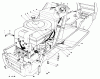 Toro 57356 (11-42) - 11-42 Lawn Tractor, 1983 (3000001-3999999) Ersatzteile ENGINE ASSEMBLY