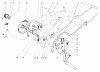 Toro 57356 (11-42) - 11-42 Lawn Tractor, 1983 (3000001-3999999) Ersatzteile FRONT AXLE ASSEMBLY