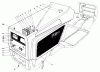 Toro 57356 (11-42) - 11-42 Lawn Tractor, 1983 (3000001-3999999) Ersatzteile HOOD ASSEMBLY