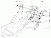 Toro 57356 (11-42) - 11-42 Lawn Tractor, 1983 (3000001-3999999) Ersatzteile SHIFT & CLUTCH ASSEMBLY