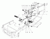 Toro 57357 (11-44) - 11-44 Lawn Tractor, 1984 (4000001-4999999) Ersatzteile BRAKE & CLUTCH PEDAL ASSEMBLY