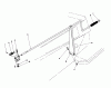 Toro 57357 (11-44) - 11-44 Lawn Tractor, 1984 (4000001-4999999) Ersatzteile CHUTE CONTROL ASSEMBLY 36" SNOWTHROWER ATTACHMENT MODEL NO. 59160 (OPTIONAL)