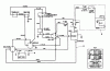 Toro 57357 (11-44) - 11-44 Lawn Tractor, 1984 (4000001-4999999) Ersatzteile ELECTRICAL DIAGRAM