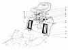 Toro 57357 (11-44) - 11-44 Lawn Tractor, 1984 (4000001-4999999) Ersatzteile REAR BODY & SEAT ASSEMBLY