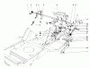 Toro 57357 (11-44) - 11-44 Lawn Tractor, 1984 (4000001-4999999) Ersatzteile SHIFT & CLUTCH ASSEMBLY