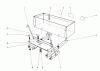 Toro 57357 (11-44) - 11-44 Lawn Tractor, 1984 (4000001-4999999) Ersatzteile WEIGHT BOX ASSEMBLY MODEL NO. 59138 (OPTIONAL)