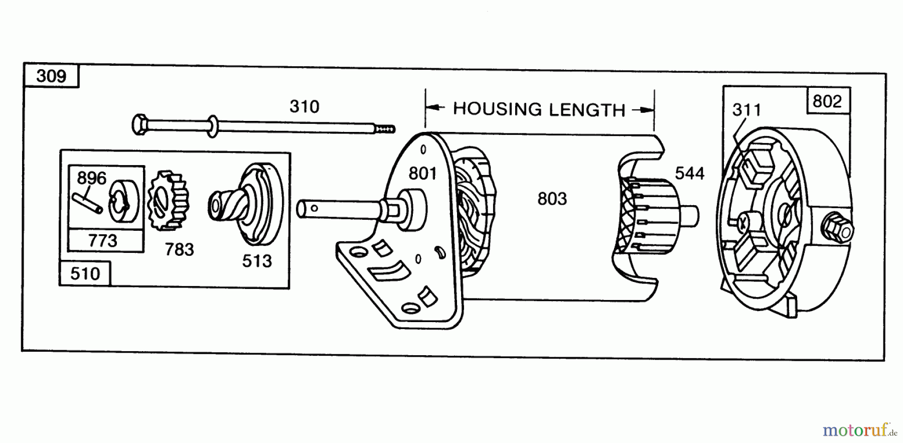  Toro Neu Mowers, Lawn & Garden Tractor Seite 1 57357 (11-44) - Toro 11-44 Lawn Tractor, 1985 (5000001-5999999) BRIGGS & STRATTON MODEL 253707-0157-01