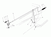 Toro 57357 (11-44) - 11-44 Lawn Tractor, 1985 (5000001-5999999) Ersatzteile CHUTE CONTROL ASSEMBLY 36" SNOWTHROWER ATTACHMENT MODEL NO. 59160 (OPTIONAL)