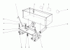 Toro 57357 (11-44) - 11-44 Lawn Tractor, 1985 (5000001-5999999) Ersatzteile WEIGHT BOX ASSEMBLY MODEL NO. 59138 (OPTIONAL)