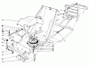 Toro 57360 (11-32) - 11-32 Lawn Tractor, 1987 (7000001-7999999) Ersatzteile CLUTCH & PULLEY ASSEMBLY