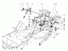 Toro 57360 (11-32) - 11-32 Lawn Tractor, 1987 (7000001-7999999) Ersatzteile SHIFT & CLUTCH ASSEMBLY