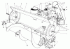 Toro 57380 - 8 hp Front Engine Rider, 1980 (0000001-0999999) Ersatzteile 36" SNOWTHROWER ATTACHMENT MODEL NO. 59136 #5