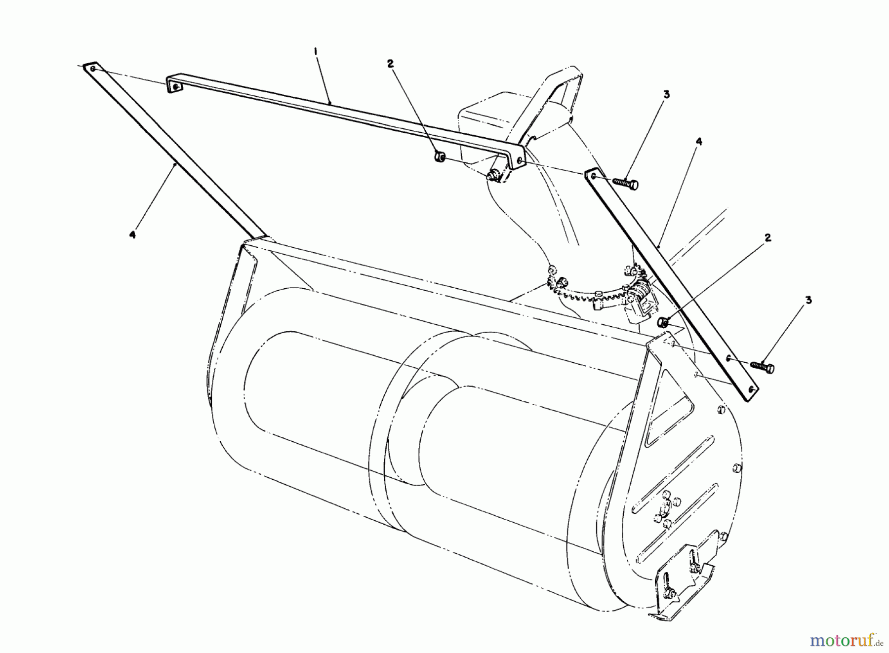  Toro Neu Mowers, Lawn & Garden Tractor Seite 1 57410 - Toro 12 hp Electric Start Lawn Tractor, 1988 (8000001-8999999) DRIFT BREAKER ASSEMBLY NO. 20-0650 (OPTIONAL)