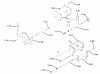 Toro 61-10K802 (B-100) - B-100 8-Speed Tractor, 1976 Ersatzteile HITCH ASSEMBLIES