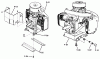 Toro 61-16OS01 (D-160) - D-160 Automatic Tractor, 1976 Ersatzteile ENGINE