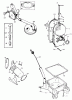 Toro 61-16OS01 (D-160) - D-160 Automatic Tractor, 1976 Ersatzteile GEAR COVER, OIL BASE AND OIL PUMP GROUP-16 HP ONAN ENGINE