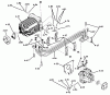 Toro 61-16OS01 (D-160) - D-160 Automatic Tractor, 1976 Ersatzteile HYDROSTATIC TRANSMISSION