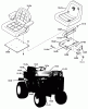 Toro 61-16OS02 (D-160) - D-160 Automatic Tractor, 1976 Ersatzteile 15.000 SEATS, DECALS, MISC. TRIM