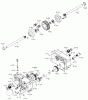 Toro 61-16OS02 (D-160) - D-160 Automatic Tractor, 1976 Ersatzteile 4.010 TRANSAXLE TRANSMISSION-COMPONENT PARTS