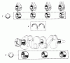 Toro 61-20RG01 (D-250) - D-250 10-Speed Tractor, 1976 Ersatzteile BEARINGS