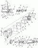 Toro 61-20RG01 (D-250) - D-250 10-Speed Tractor, 1976 Ersatzteile DIFFERENTIAL AND P.T.O. COVER
