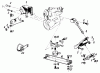 Toro 61-20RG01 (D-250) - D-250 10-Speed Tractor, 1976 Ersatzteile ENGINE MOUNTS