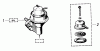 Toro 61-20RG01 (D-250) - D-250 10-Speed Tractor, 1976 Ersatzteile FUEL PUMP #3